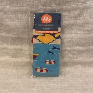 Lavley Socks I’d Rather Be At The Beach Theme Funny Summer Socks Unisex NEW